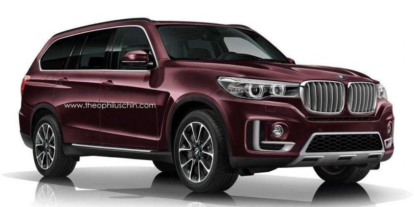 BMW X7 na pierwszych projektach graficznych