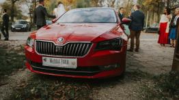 Skoda Superb na weselu... służbowo!