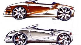 Seat Tango - szkic elementu nadwozia