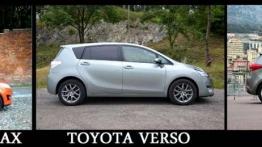 Bitwa o rodzinę, czyli starcie trzech minivanów - Toyota Verso