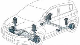 Toyota Corolla Verso - schemat konstrukcyjny auta