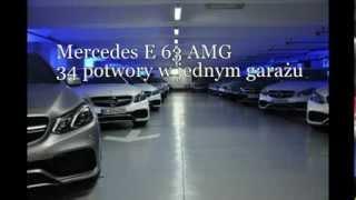 Garaż marzeń, czyli 34 Klasy E 63 AMG w jednym miejscu