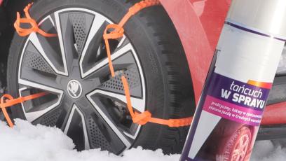 Sposoby na brak przyczepności – łańcuchy w sprayu vs opaski. Czy to ma sens?