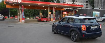 #MINI #Countryman #hybrid #spalanie #tankowanie #CircleK #CircleKPolska, zdjęcie 1