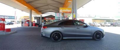 #Mercedes #MercedesBenz #CLA #tankowanie #CircleK #CircleKPolska, zdjęcie 1