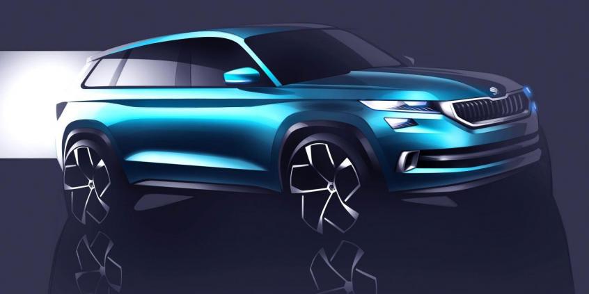SKODA VisionS: studium stylistyczne SUV-a świętuje premierę na targach genewskich