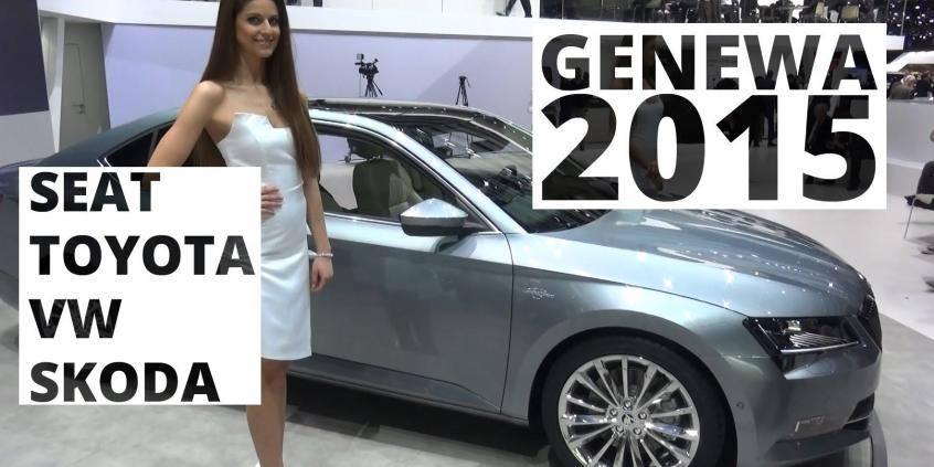 Genewa 2015 - Seat, Toyota, Volkswagen, Skoda 