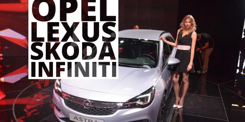 Frankfurt 2015 - Opel, Infiniti, Lexus, Skoda 