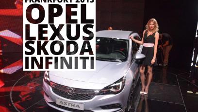 Frankfurt 2015 - Opel, Infiniti, Lexus, Skoda 