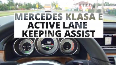 Mercedes-Benz Klasy E - system Active Lane Keeping Assist