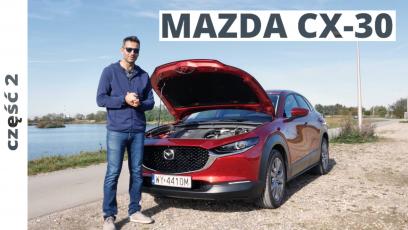 Mazda CX-30 - nie oślepię Cię. Techniczna część testu