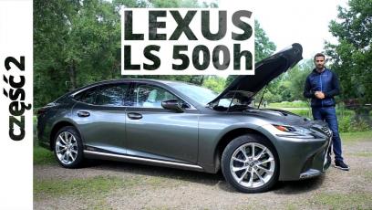 Lexus LS 500h 3.5 V6 Hybrid 359 KM, 2018 - techniczna część testu