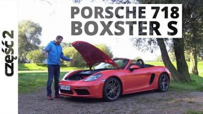 Porsche Boxster S 2.5 350 KM, 2016 - techniczna część testu
