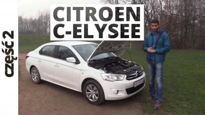 Citroen C-Elysee 1.6 VTi 115 KM, 2016 - techniczna część testu