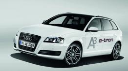 Audi A3 e-tron Study - przód - reflektory włączone