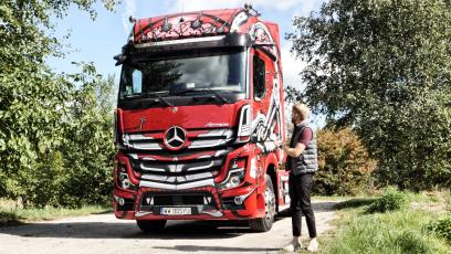 Mercedes Actros - spełniłem marzenie z dzieciństwa