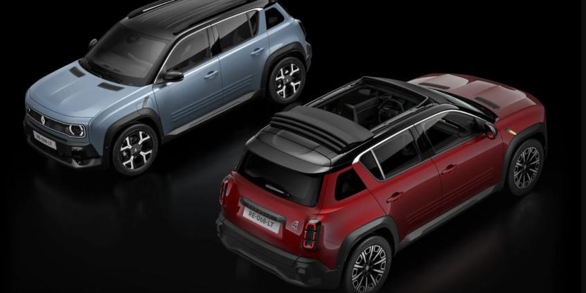 Renault 4 zrzuciło dach. Nowa wersja Plein Sud