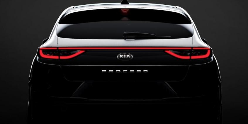 Pięciodrzwiowa Kia Proceed – pierwszy szkic