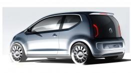 Volkswagen up! - szkic auta