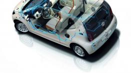 Volkswagen up! - schemat konstrukcyjny auta