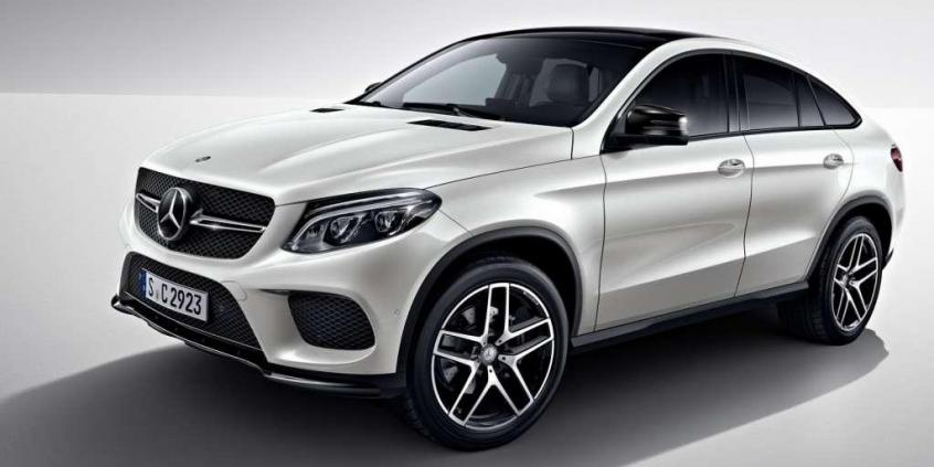Mercedes GLE Coupe z pakietem Night Pack
