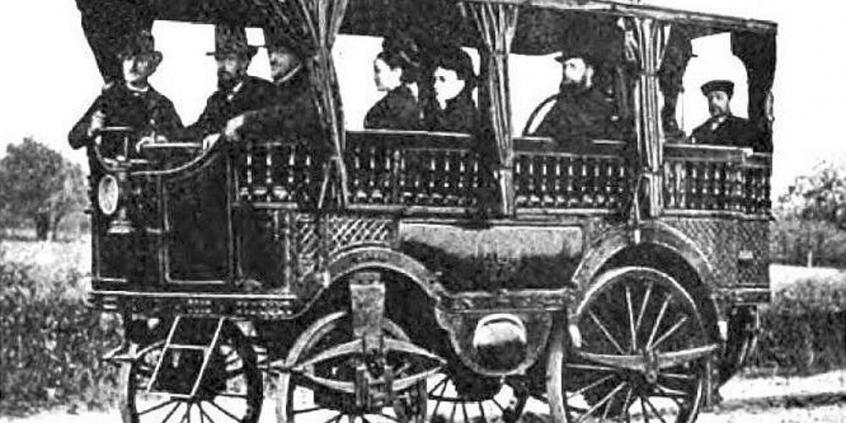 9.10.1875 | Przejazd pojazdu parowego na trasie Le Mans – Paryż