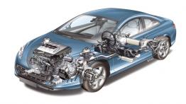 Peugeot 407 Coupe - schemat konstrukcyjny auta