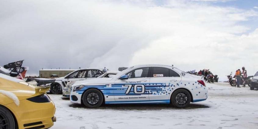 Rekord Mercedesa C250d 4Matic na Pikes Peak