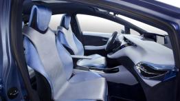 Toyota FCV-R Concept - widok ogólny wnętrza z przodu
