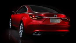 Mazda Takeri Concept - tył - reflektory włączone