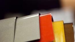 BMW X1 Concept - dobór materiałów wykończeniowych