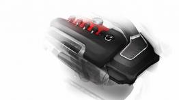 Audi Q3 Vail Concept - szkic silnika