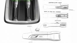 Audi Q3 Vail Concept - szkice - schematy - inne ujęcie