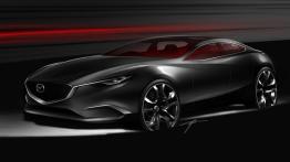 Mazda Takeri Concept - szkic auta