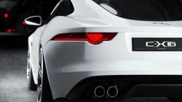 Jaguar C-X16 Concept - lewy tylny reflektor - włączony