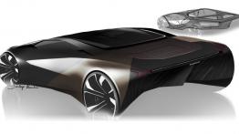Peugeot Onyx Concept - szkic auta