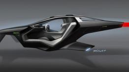 Peugeot Onyx Concept - szkice - schematy - inne ujęcie