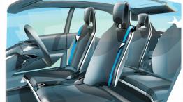 BMW i3 Concept - szkic wnętrza