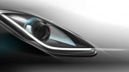 Jaguar C-X16 Concept - szkic elementu nadwozia