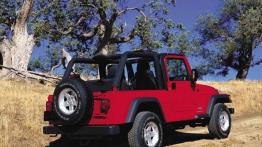 Jeep Wrangler - widok z tyłu