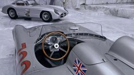 Mercedes 300 SLR - kokpit