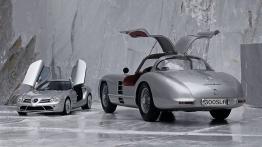 Mercedes 300 SLR - widok z tyłu