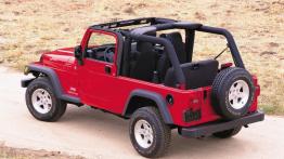Jeep Wrangler - widok z tyłu