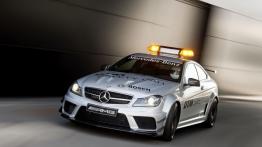 Mercedes C63 AMG Coupe Black Series Safety Car - widok z przodu