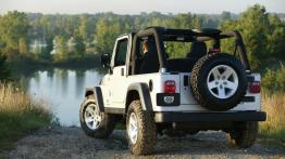 Jeep Wrangler - widok z tyłu