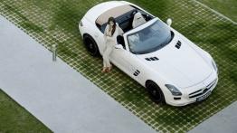 Mercedes SLS AMG Roadster - widok z góry