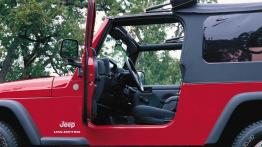 Jeep Wrangler - lewy bok