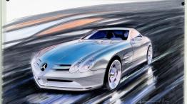Mercedes Vision SLR - szkic auta