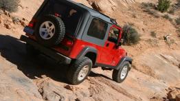 Jeep Wrangler - widok z tyłu
