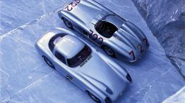 Mercedes 300 SLR - widok z góry